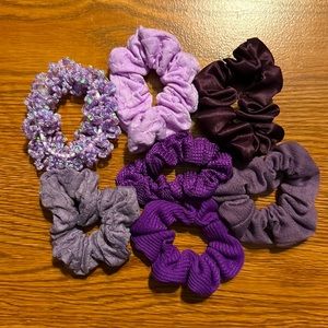 7 pc scrunchies.